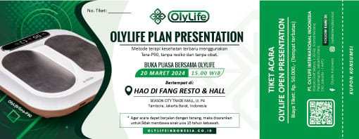 YUK JAKARTA JOIN BUKBER OLYLIFE !! PRODUK PRESENTATION DAN PELUANG BISNIS